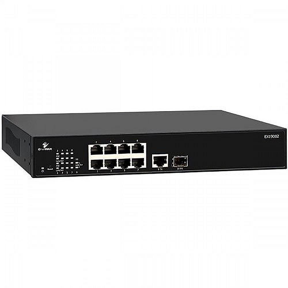 EtherWAN Web-Managed Ethernet Switch with 8 PoE+ 802.3at + 2 Gigabit Ports - Walmart.com