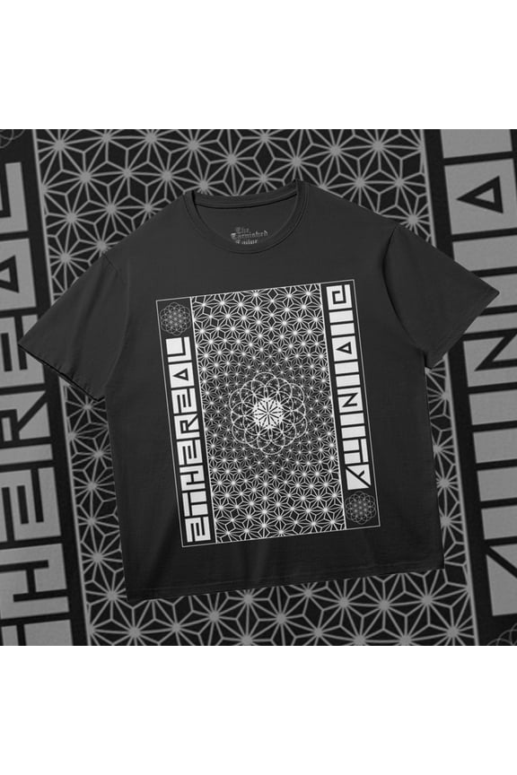 Ethereal Divinity | Sacred Geometry | Streetwear Shirt