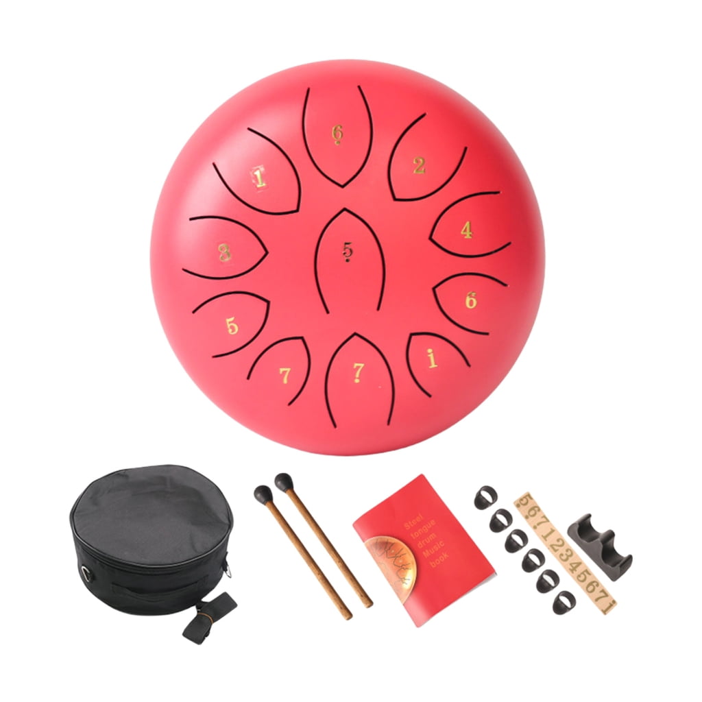 Ethereal Drum 11 Note Steel Tongue Drum for Adults Beginner Kids Handpans Drum