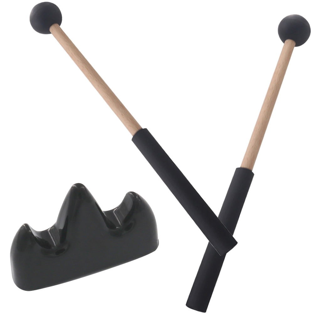 2 Baguettes De Tambour éthéré – Têtes En Caoutchouc, Manche En érable – Pour Marimba, Percussions