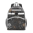 thumbnail image 1 of Ethereal Elements Backpack - Waterproof & Durable School Bag for Teens, Dark Mystical Sky Design, 1 of 4