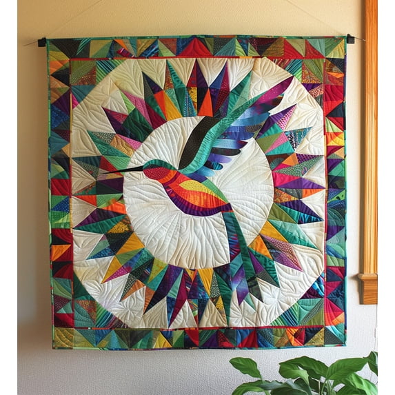 Ethereal Hummingbird Quilted Blanket - Walmart.com