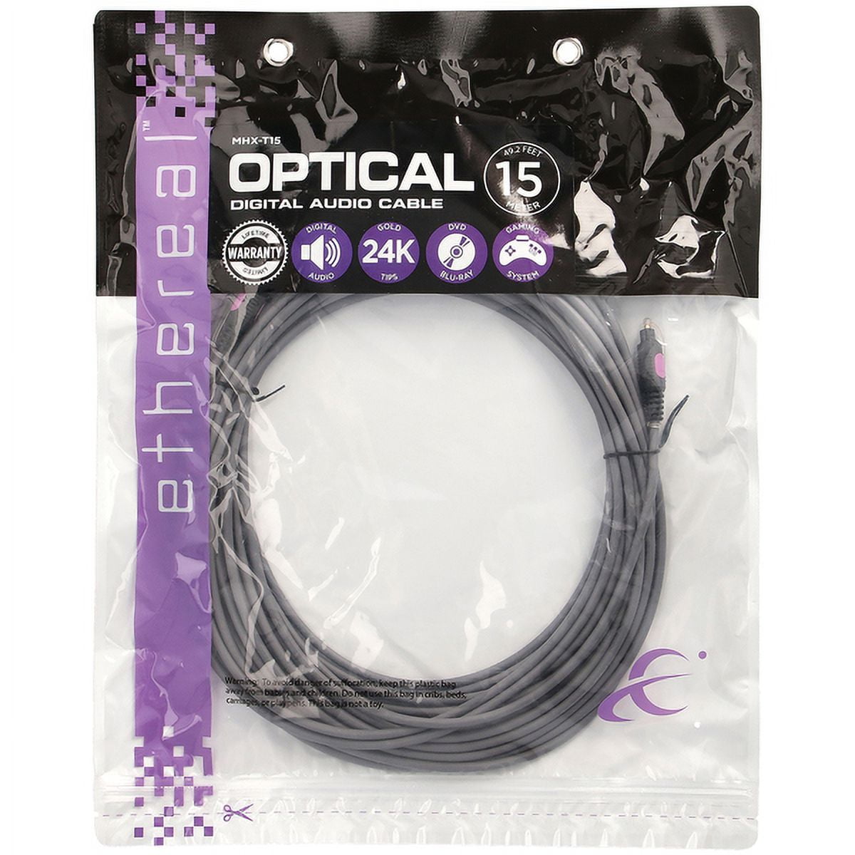 Ethereal 15M MHX OPTICAL CBL 15M MHX OPTICAL CBL - Walmart.com
