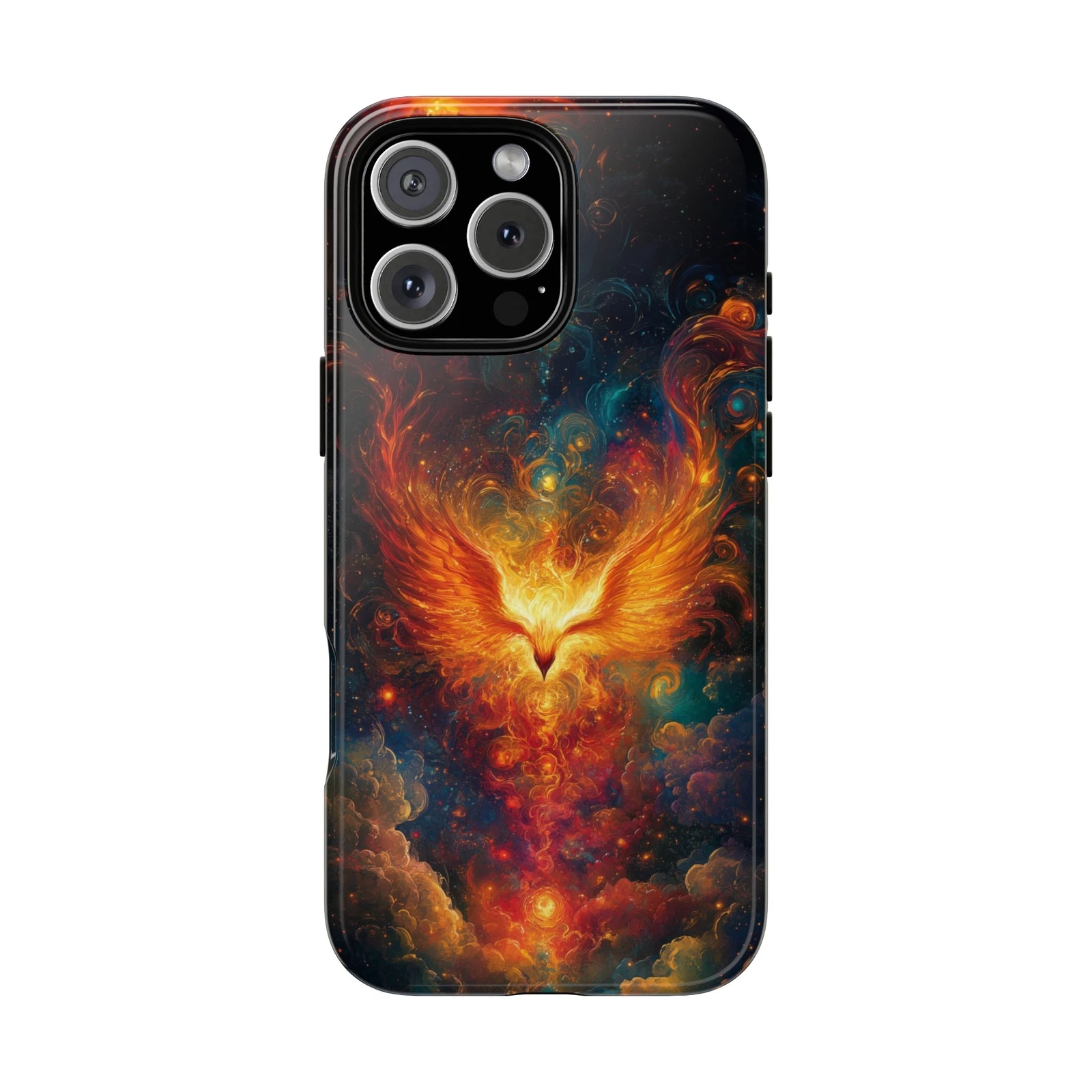 Ethereal Phoenix Mythical Phone Case for iPhone 11 to 17 Models ...