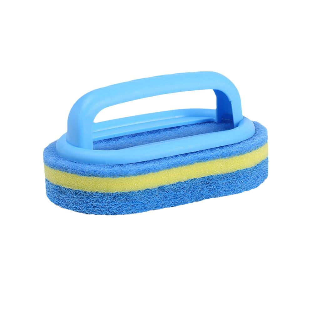EtherealEdge Handled Bath Scrubber 3-Layer Thick Foam Swimming Pool ...