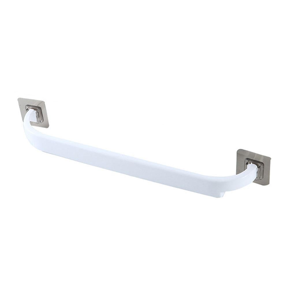 EMCO Cue Wall Mounted Towel Rail - 800mm Chrome, Metal Bathroom Towel Holder