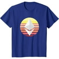 thumbnail image 1 of Ethereum ETH Logo Crypto Circle Pastel Cryptocurrency T-Shirt, 1 of 4