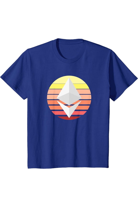 Ethereum ETH Logo Crypto Circle Pastel Cryptocurrency T-Shirt