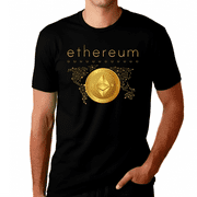 Ethereum Shirt for Men Ethereum Logo Mens Crypto Shirt Cryptocurrency Ethereum Gift ETH Ethereum Apparel