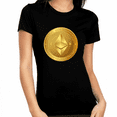 thumbnail image 1 of Ethereum Shirt for Women Ethereum Logo Crypto Shirt Cryptocurrency Ethereum Gift ETH Womens Ethereum Clothing, 1 of 5
