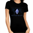 thumbnail image 1 of Ethereum Shirt for Women Ethereum Logo Womens Crypto Shirt Cryptocurrency Ethereum Gift ETH Ethereum Clothing, 1 of 5
