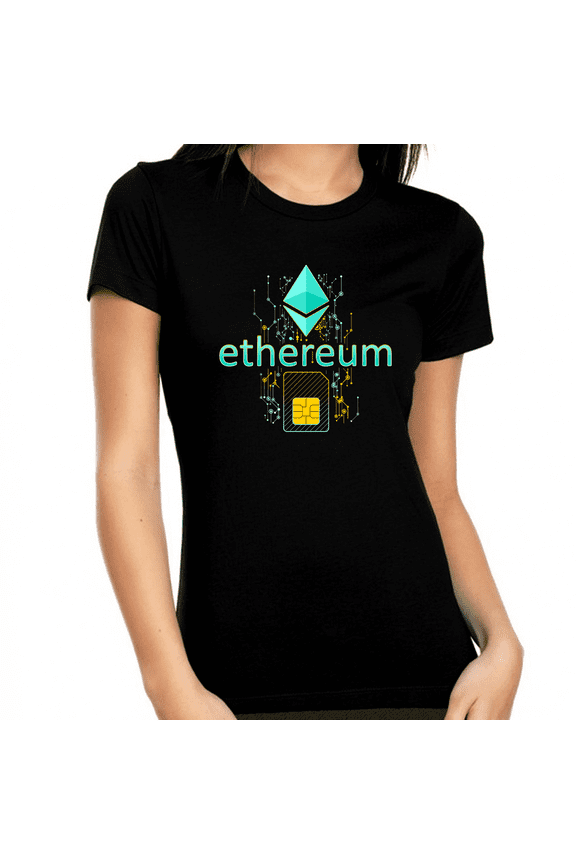 Ethereum Shirts for Women Crypto Gifts Ethereum Crypto Currency Ethereum Shirt ETH Digital Ethereum Shirt