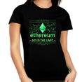 thumbnail image 1 of Ethereum Shirts for Women Plus Size Ethereum Shirt Crypto Shirt Ethereum No Limit ETH Ethereum Shirt, 1 of 5