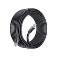 thumbnail image 1 of Cat 6 Ethernet Cable 30 Ft, 100% Pure Copper, Cat6 Cable LAN Cable, Internet Cable, Patch Cable and Network Cable - UTP (Black) 30 Feet, 1 of 7