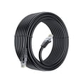 thumbnail image 1 of Cat 6 Ethernet Cable 30 Ft, 100% Pure Copper, Cat6 Cable LAN Cable, Internet Cable, Patch Cable and Network Cable - UTP (Black) 30 Feet, 1 of 7