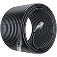 thumbnail image 1 of Cat 6 Ethernet Cable 300 Ft, 100% Pure Copper, Cat6 Cable LAN Cable, Internet Cable, Patch Cable and Network Cable - UTP (Black) 300 Feet, 1 of 7
