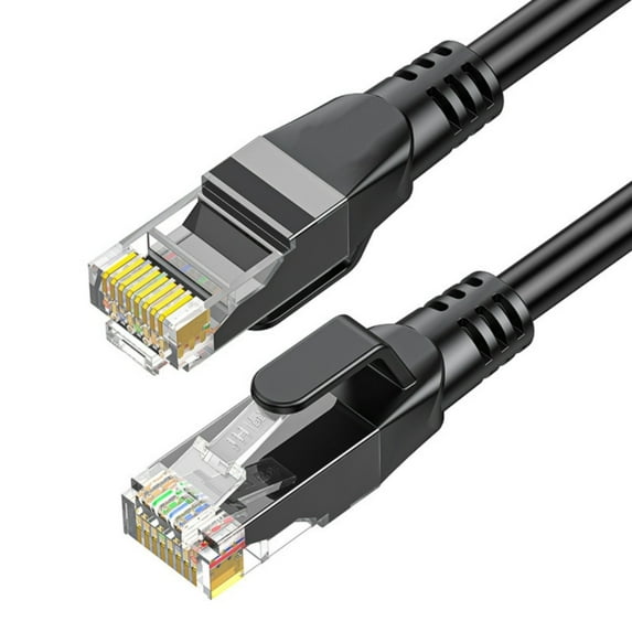 Ethernet Cable Cat6 Highly Speed Networking Cable Shielded RJ45 LAN Cable for Routers Modem Gaming 1000mbps Speed