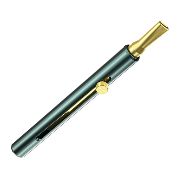 Ethernet Cable Straightener Tool Alloy Pen-Form Wire Prep Aid with Two-Size Guide Tip for RJ45 and Cable Work