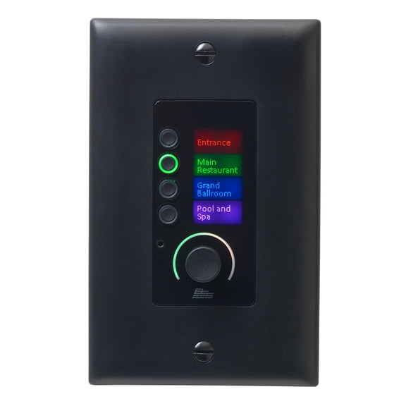 Ethernet Controller with 4 Buttons and Volume Control