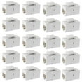 thumbnail image 1 of Ethernet Coupler, 20Pack Cat6 RJ45 Jack Inline Female Connectors, 1 of 7