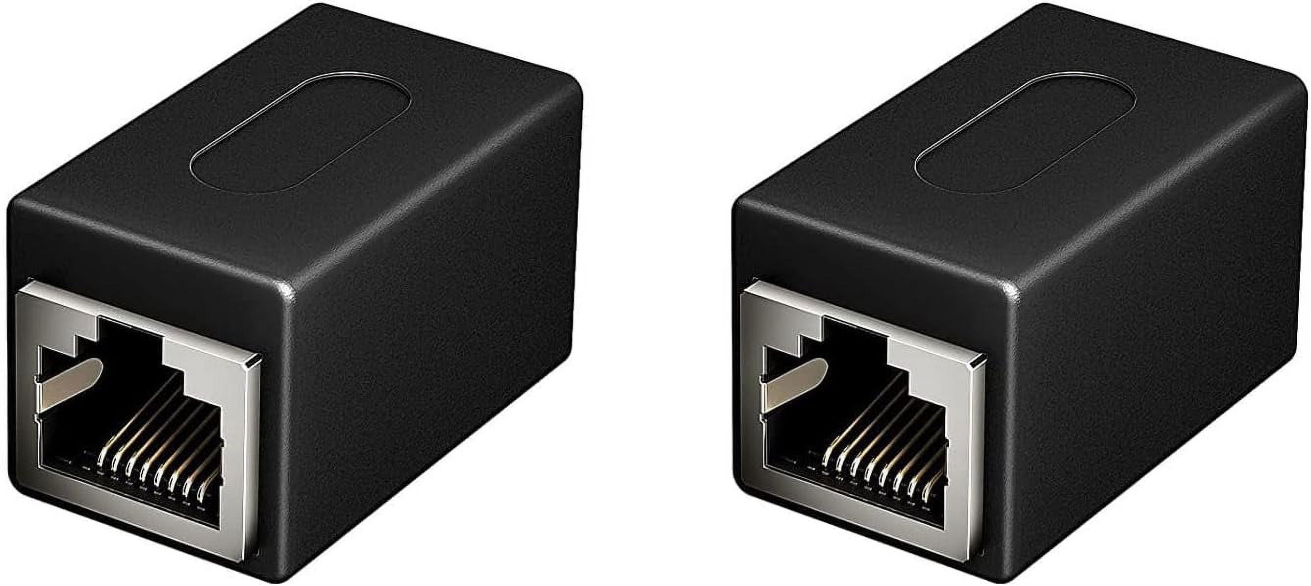 Extender, 2 Pack RJ45 Coupler, High Speed Coupler