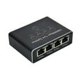 thumbnail image 1 of Ethernet Gigabit Network Splitter RJ45 1 to 4 1000100Mbps USB Power Port Aluminum Alloy Computer Hub Router, 1 of 8