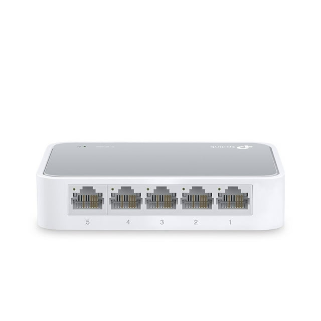 Hub, TPLink 5 Port Fast Switch, 5 ports Desktop Splitter, 10/100