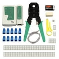 thumbnail image 1 of Ethernet LAN Kit Cable Fine Quality Crimper Crimping Tool Wire Stripper RJ45 Cable Tester, 1 of 9