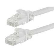 Ethernet Network Patch Cat6 Cable 50ft - White