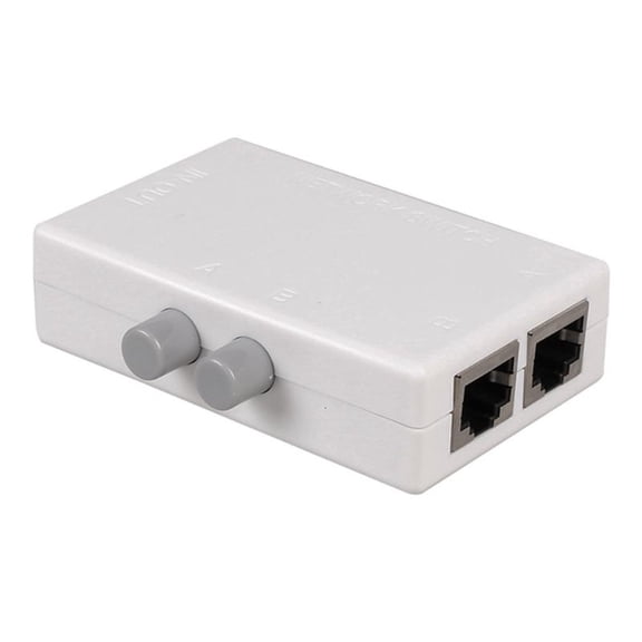 Ethernet Networks Switches RJ45 Networks Splitter Adapter Extender 2 in 1 Out
