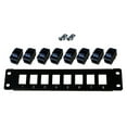 thumbnail image 1 of Ethernet Patch Panel Cat6 8 Port RJ45 Wall & Rack Mount Keystone Jack Module, 1 of 18