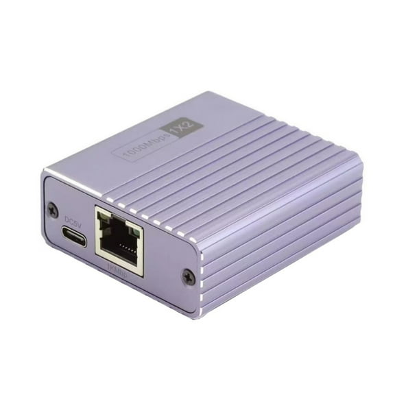 Ethernet Splitter 1 to 2/3/4 1000Mbps Internet Cable Splitter Networking Splitter Gigabit LAN RJ45 Port Routers Switches