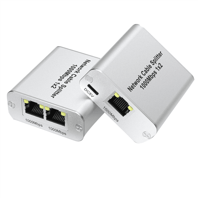 Splitter 1 to 2 High Speed Gigabit Switch 2 Port