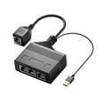 thumbnail image 1 of Ethernet Splitter Port for  Network Plug Connector Female, 1 of 8