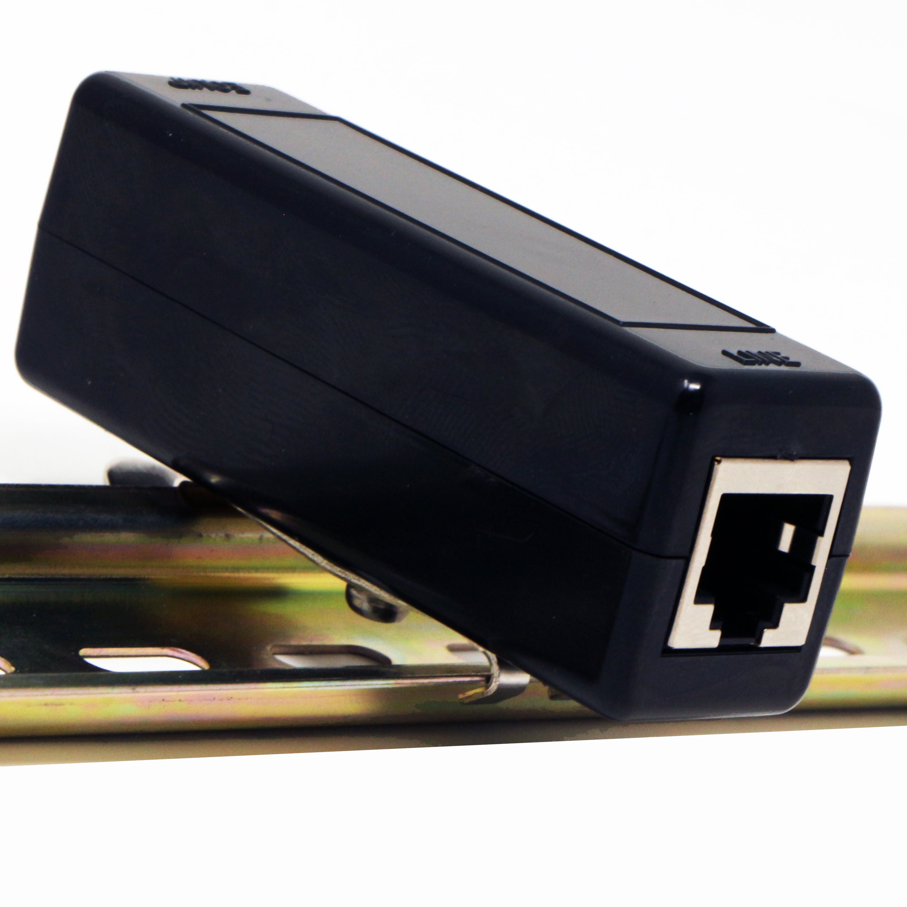 Ethernet Surge Protector - PoE+ - Gigabit - (with DIN Rail Mount Option)