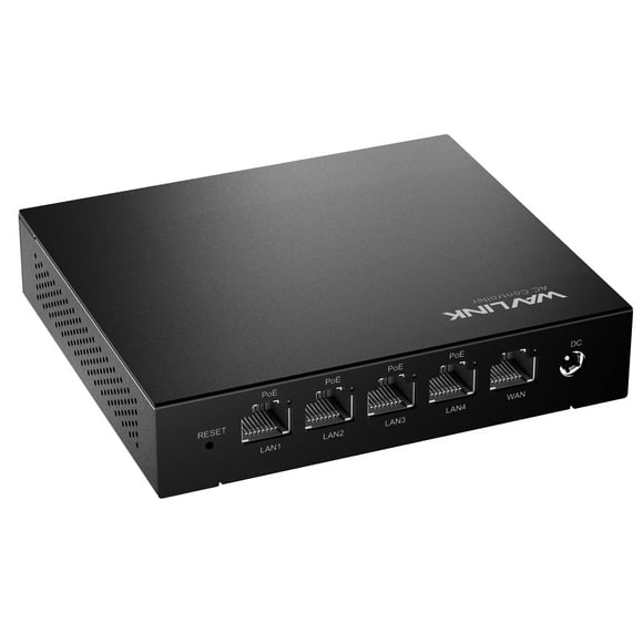Ethernet Switch with AC Controller, Gigabit LAN & WAN PoE Network Switch for Home/Hotel/Office/Farm