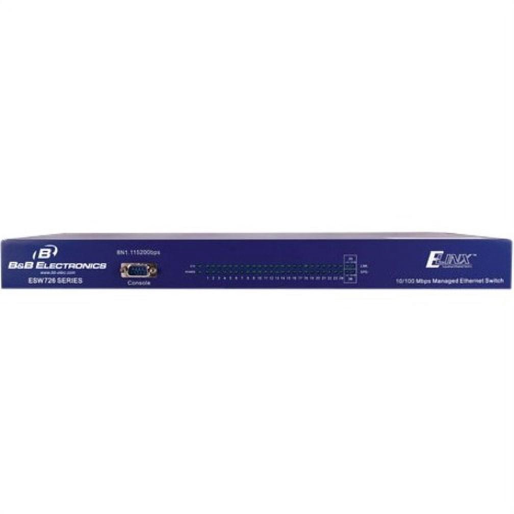 Ethernet Unmanaged Switch, 26-Port, 10/100, 19-Inch Rack - Walmart.com