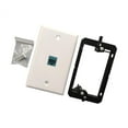 thumbnail image 1 of Ethernet Wall Plate Coupler Face Plates Pass Through Outlet Panel Enduring, 1 of 8