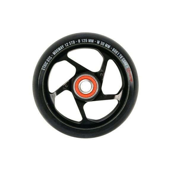 Ethic Mogway Wheel - 12 STD Black, 125mm
