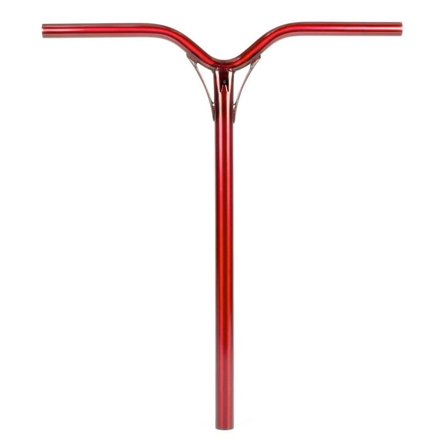 Ethic Dynasty V2 Bar - 22.4" Tall Trans Red Steel Y-Bar Handlebar