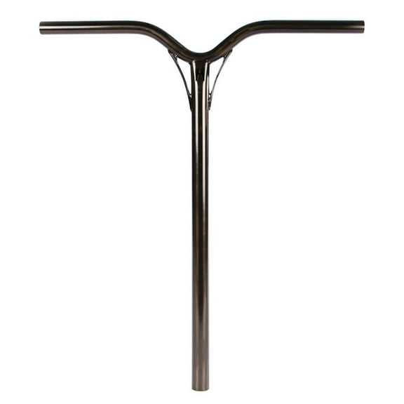 Ethic Dynasty V2 Bar - 22.4" Tall Transblack Steel Y-Bar Handlebar