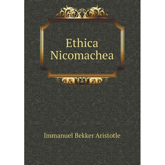 Ethica Nicomachea (Paperback)