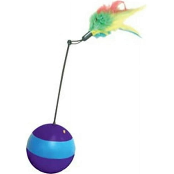 Ethical 077129 Spin About Motorized Cat Ball - Assorted Color