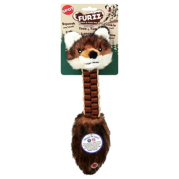 Ethical 54411 13 in. Furzz Braided Plush Toy - Assorted Color, Pack of 48