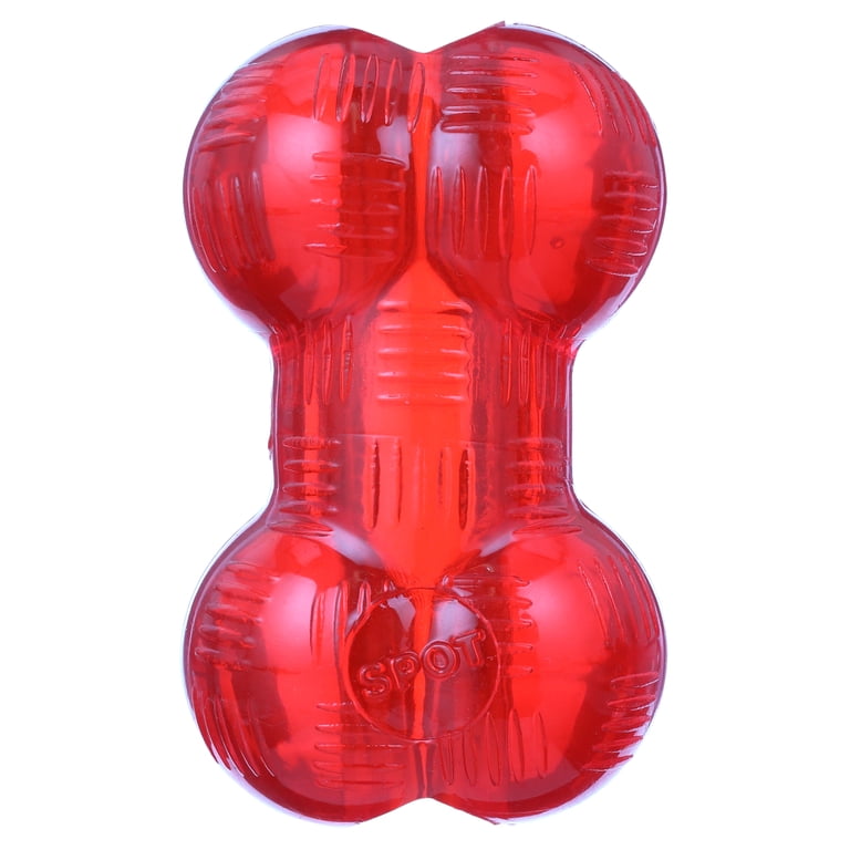 SPOT Play Strong Rubber Dog Bone Toy for Puppy, Chewable, Floatable, 3.5",  1 Count - Walmart.com