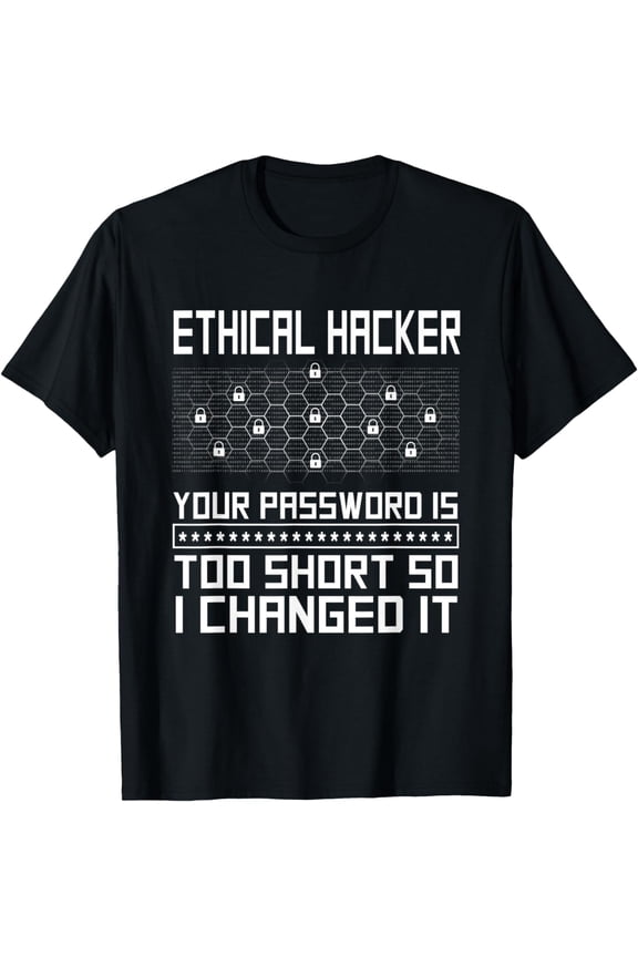 Ethical Hacker Computer Hacking Security Fortification T-Shirt mens t shirt，black，women，funny，misfits，men，journey