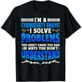 thumbnail image 1 of Ethical Hacker It Tech I'm A Cyber Security Analyst T-Shirt, 1 of 4