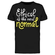 Ethical New Normal Eco T-Shirt Men -Image by Shutterstock, Male Small
