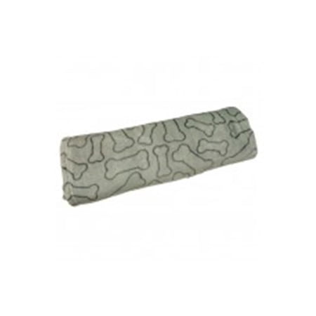 Ethical Pet 30 x 38 in. Snuggler Bones Blanket, Gray