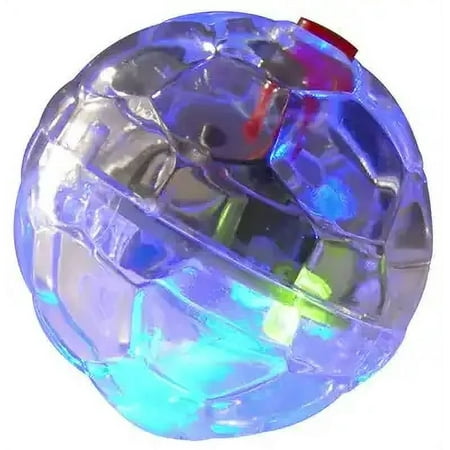 Spotbrites LED Motion Activated Rainbow Ball for Cats - LED Rainbow Ball Cat Toy